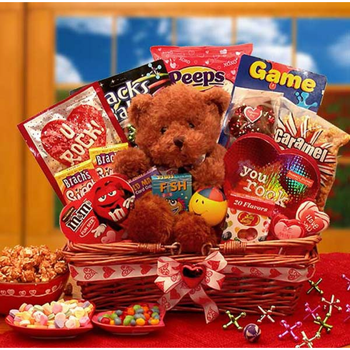 Teddy bear kids gift set