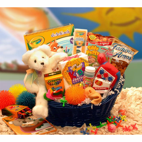 Kids gift basket