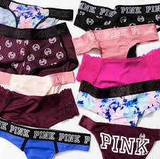 Vicky Pink panties bundle set of 10