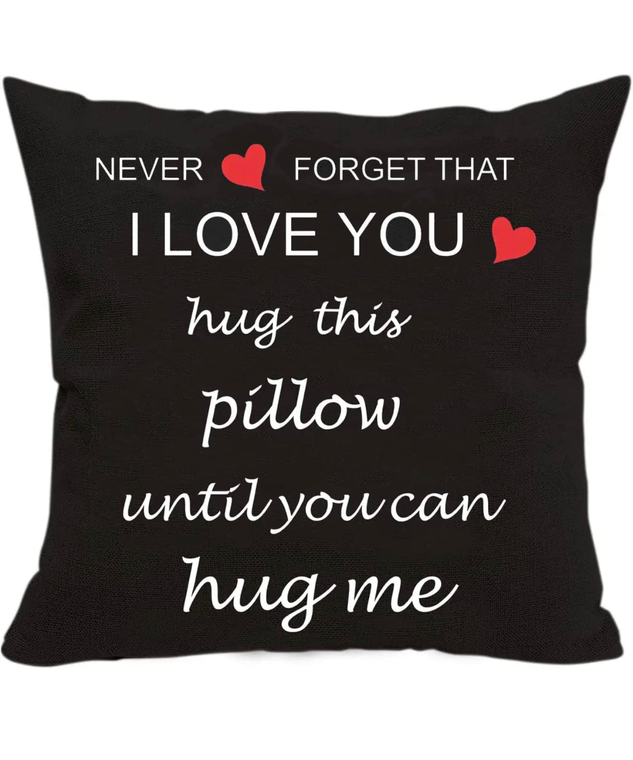 I love you throw pillow