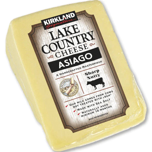 LAKE COUNTRY ASIAGO CHEESE