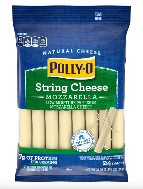 POLLY O STRING CHEESE (48 PIECES)