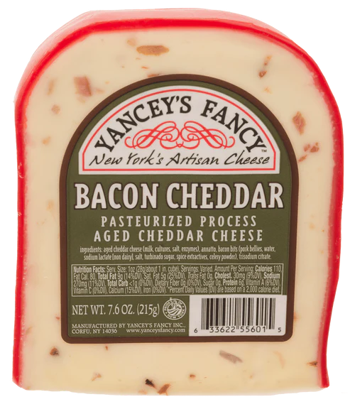 YANCEY BACON CHEDDAR WEDGE